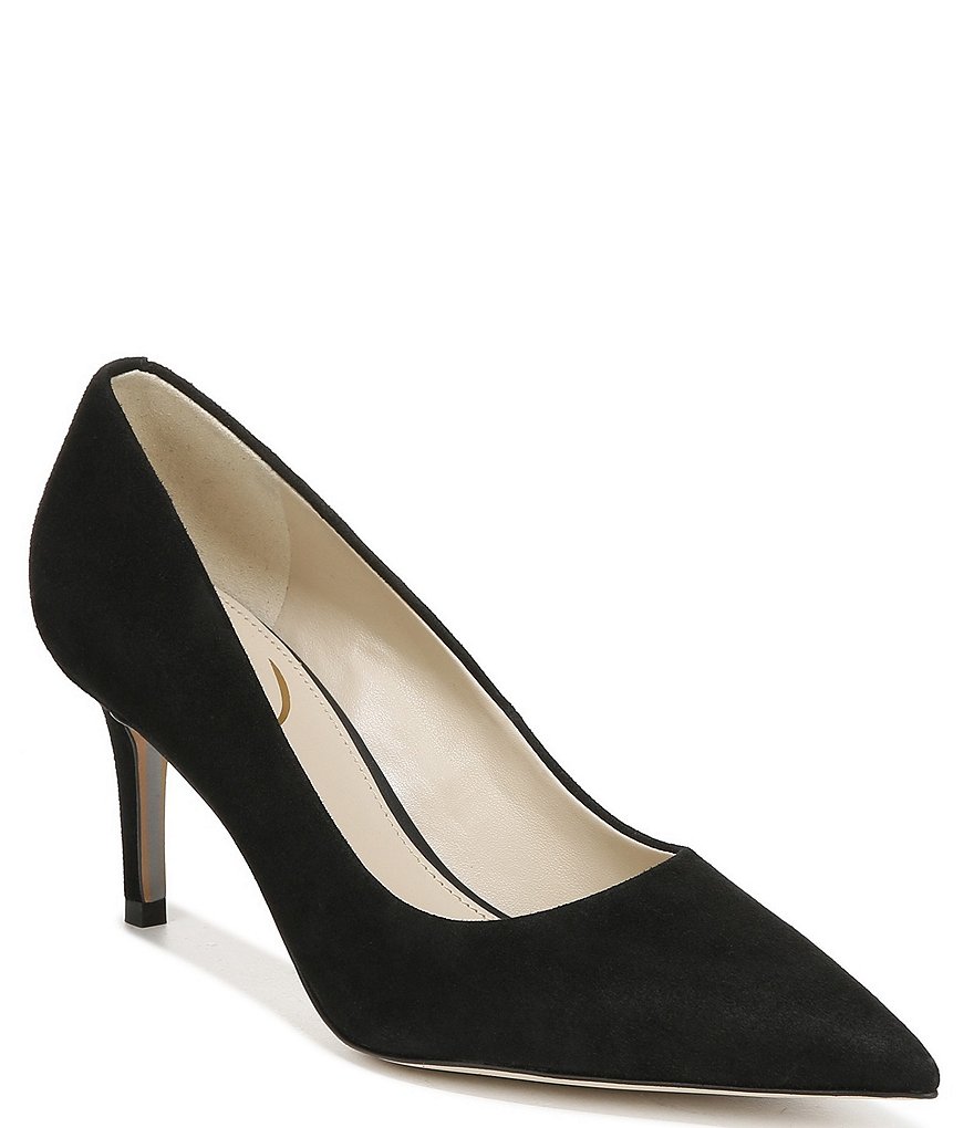 Sam Edelman Vienna Suede Pointed Toe Pumps | Dillard's