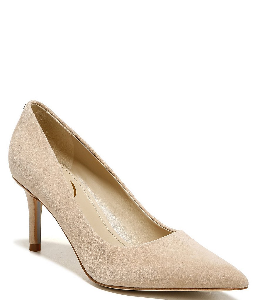 Sam Edelman Vienna Suede Pointed Toe Pumps Dillards