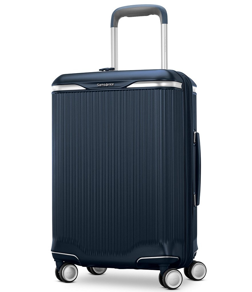 Samsoniteキャリーバッグ spinner 50/18 ブルー Amazon.com | Samsonite Freeform Hardside Carry-On Luggage with