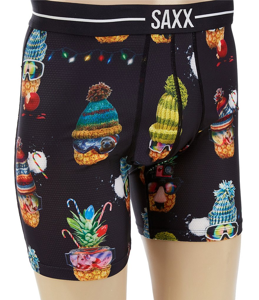 SAXX Volt Breath Mesh 6#double; Inseam Boxer Briefs