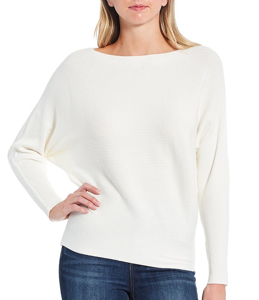 Say What Ribbed Dolman Sleeve Sweater | Dillard's