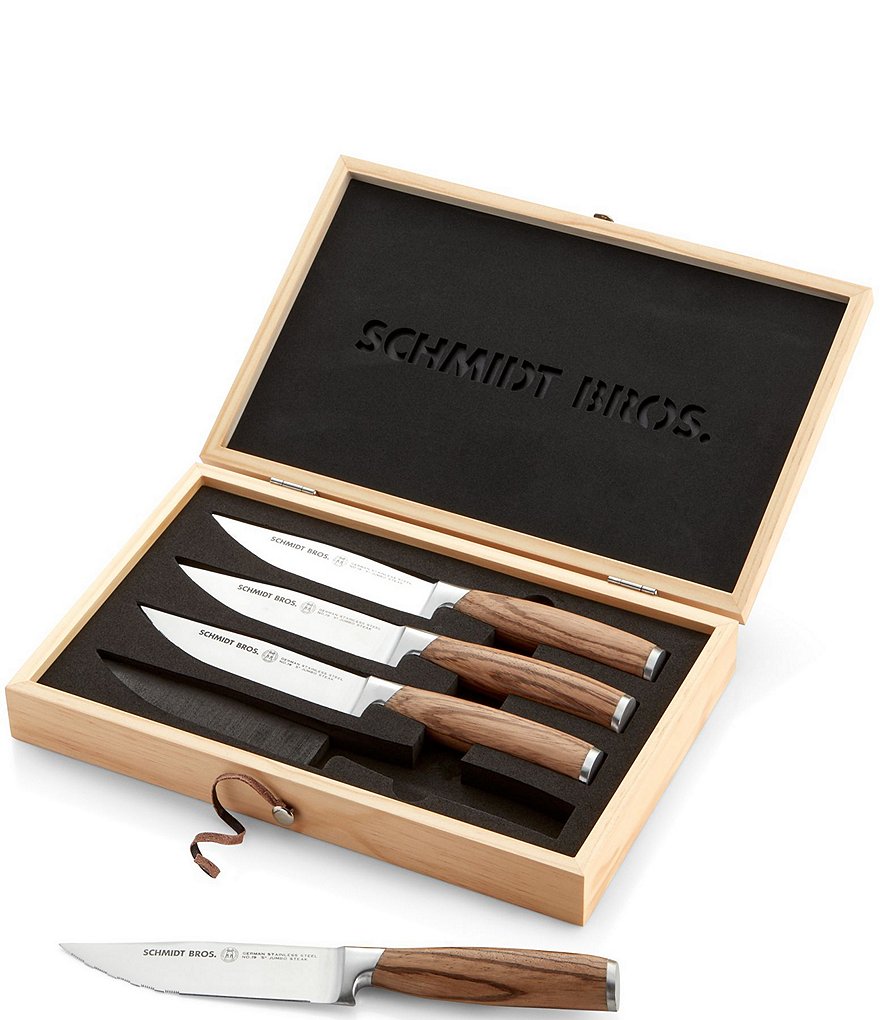 Schmidt Brothers Farmhouse Blend Jumbo Steak Knives, Set of 4 + Reviews