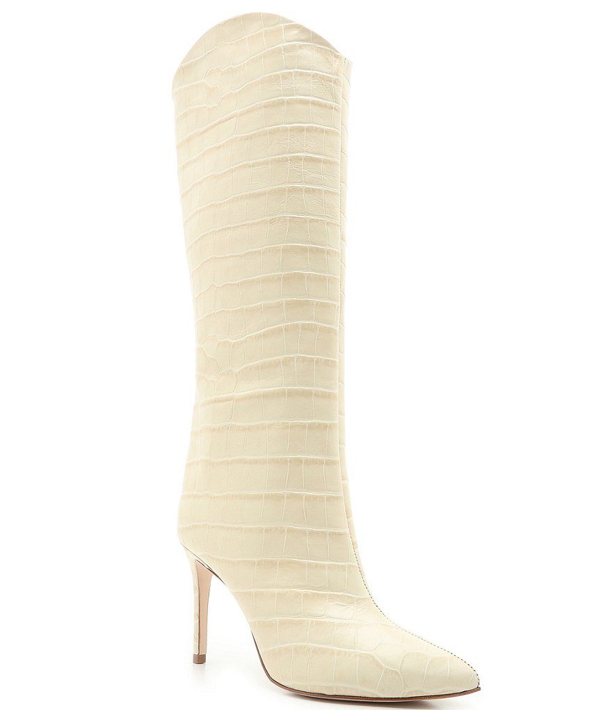 schutz cream boots