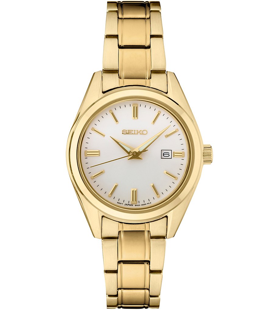 SEIKO ESSENTIALS セイコー STAINLESS LADIES WATCH BLUE DIAL Amazon.com: SEIKO LDS Essential SS Blue DIAL : Clothing