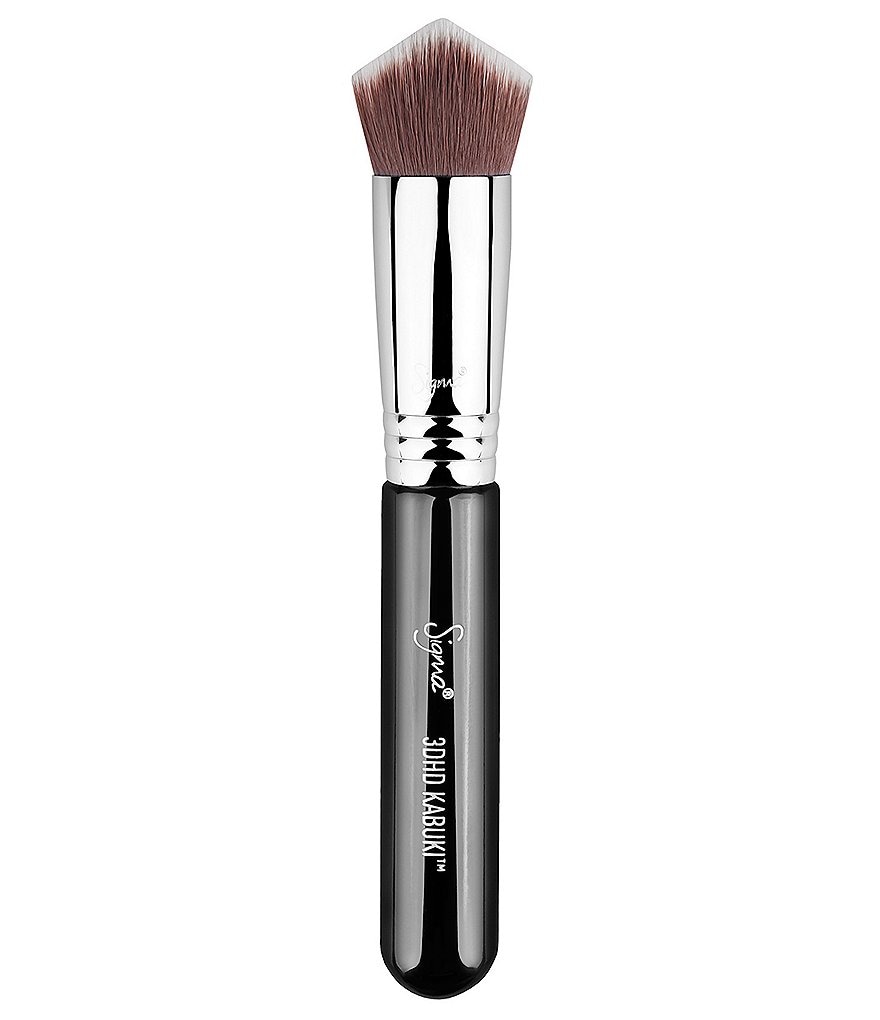 Sigma premium makeup brush shops kit + kabuki set