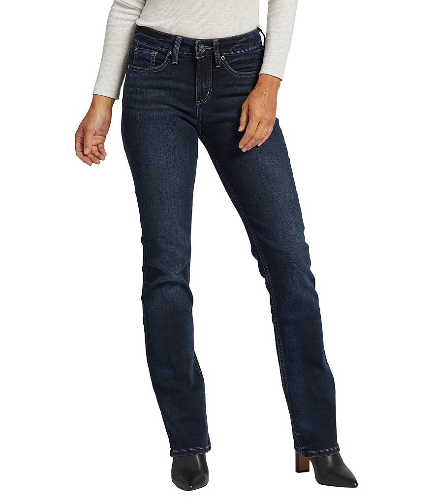 Silver Jeans Co. Mid Rise Suki Slim Bootcut Jeans | Dillard's