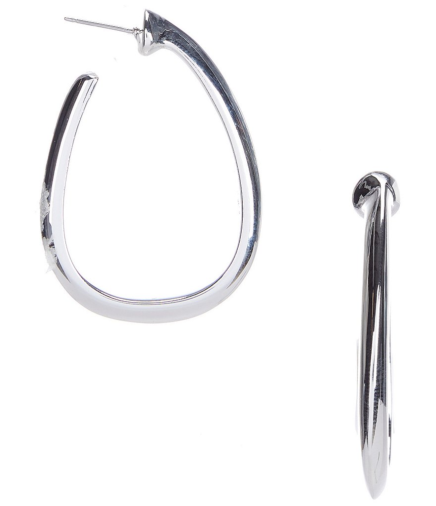 Simon Sebbag Sterling Silver Smooth Hoop Earrings | Dillard's