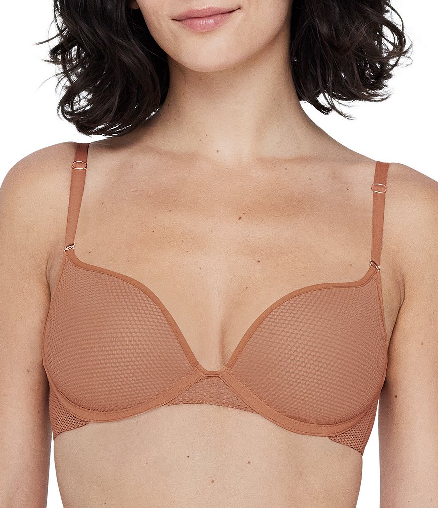 Buy PrettyCat Removable Padded Non-wired Plunge Bra Online