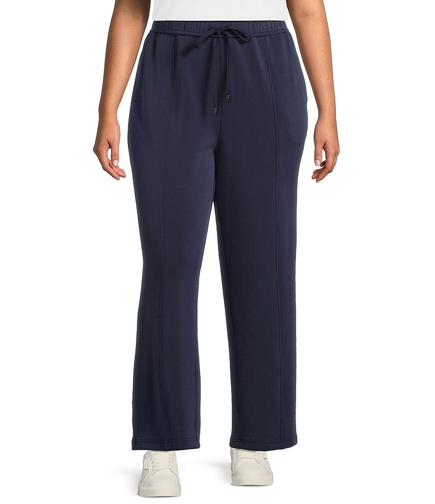 Skies Are Blue Plus High Rise Brushed Modal Blend Drawstring