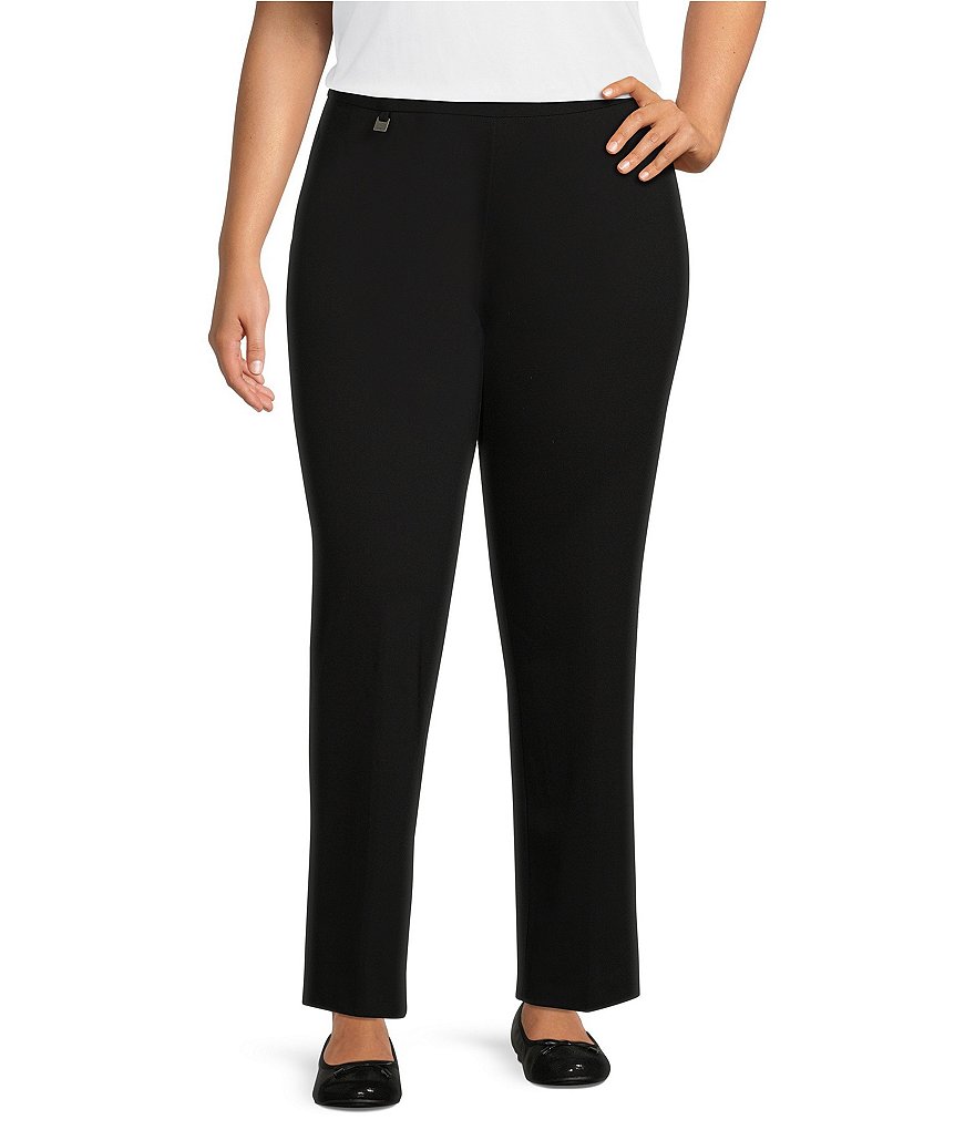 IDEOLOGY Womens Black Pocketed Straight leg Active Wear Pants Plus Size: 3X  
