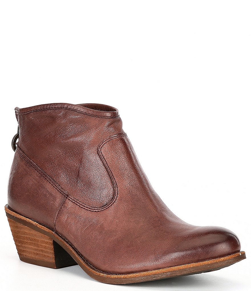 Sofft Aisley Unlined Leather Western Booties Dillard s