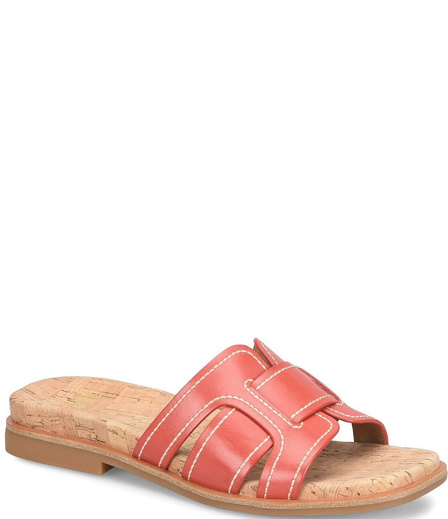 Sofft Rachel Leather Stitch Sandals | Dillard's