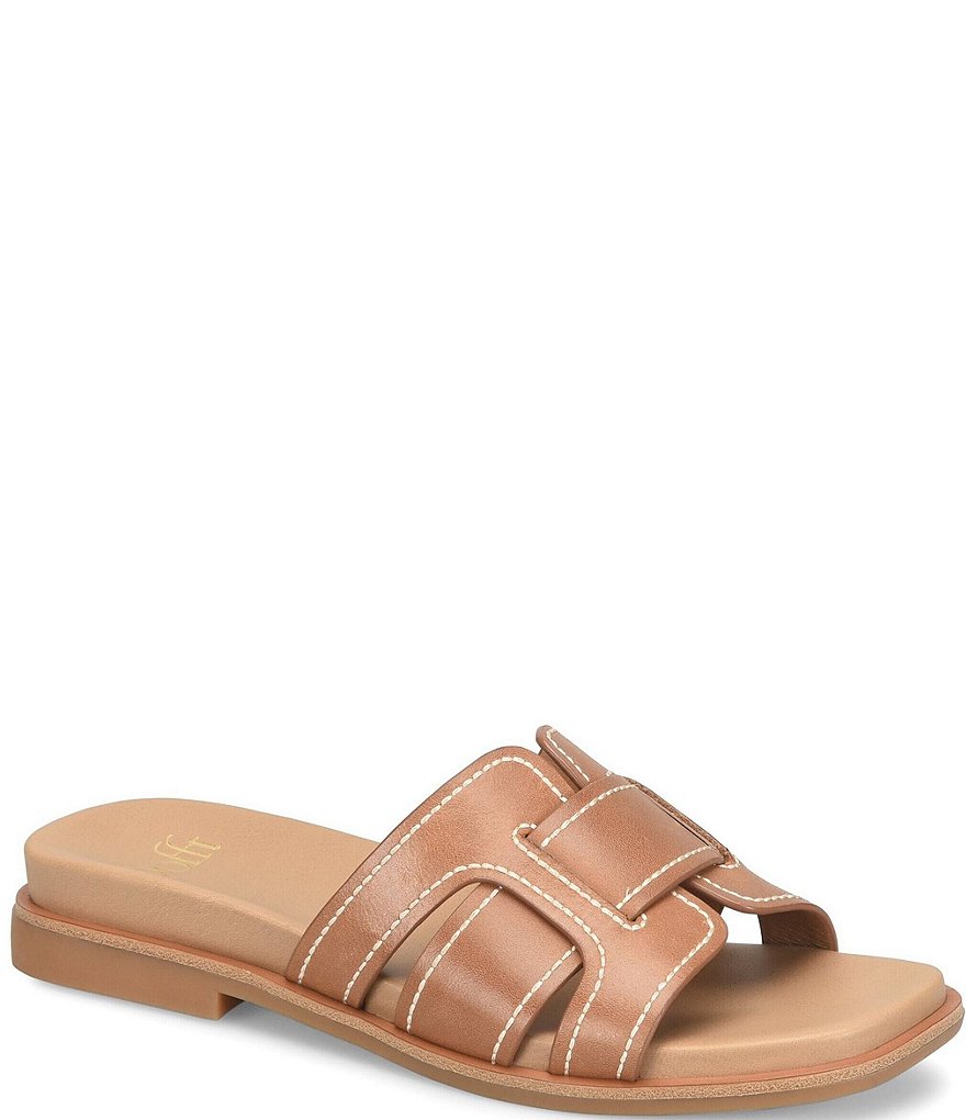 ⭐️ Rachael ⭐️ Sofft Rachel Leather Stitch Sandals | Dillard's