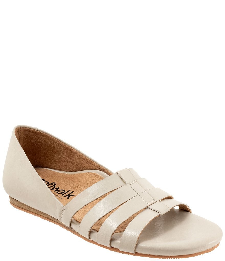 ココルル SoftWalk Cozumel 2.0 Leather Slip On Sandals | Dillard's