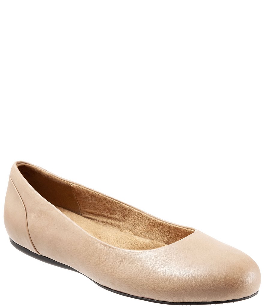 SoftWalk Sonoma Leather Ballet Flats | Dillard's