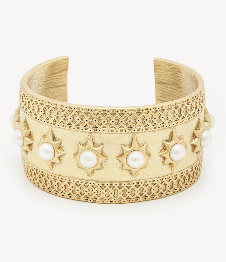 Sole Society Large Pearl Cuff Bracelet Dillard S Sole Society Large Pearl Cuff Bracelet