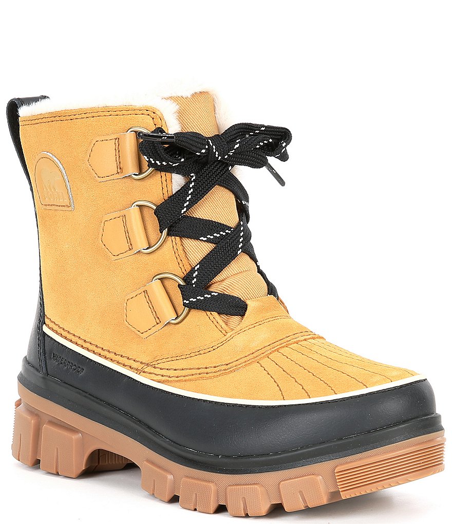 Sorel Tivoli V Waterproof Suede Cold Weather Booties | Dillard's