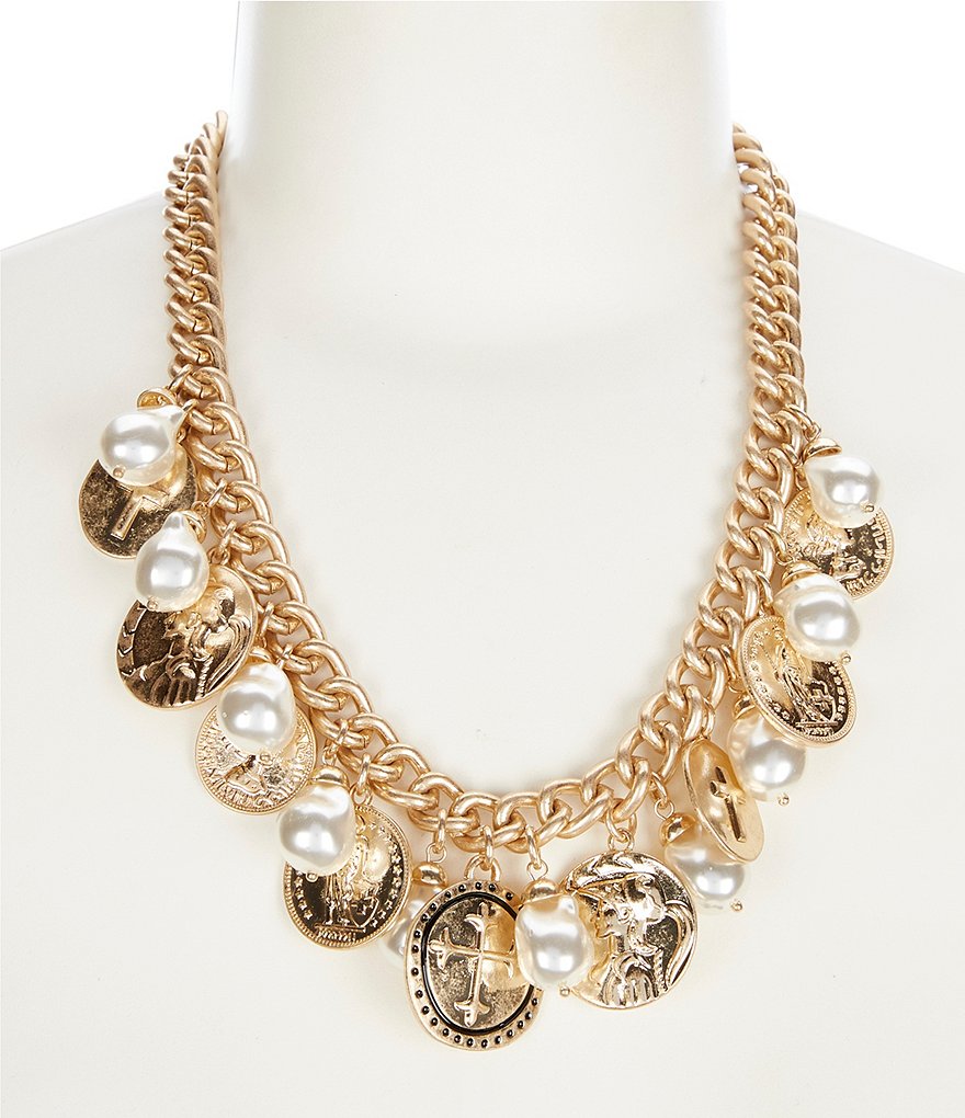 dillard's statement necklaces