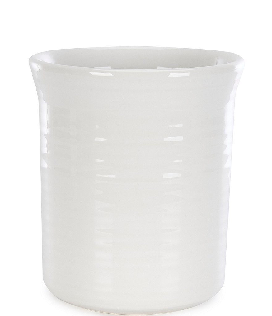 Porcelain Utensil Crock, White