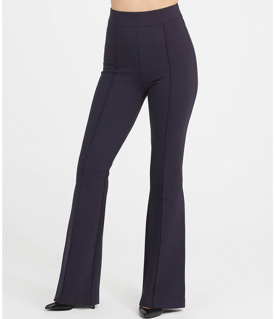 Brithany Pants - High Waisted Flare Pants in Black