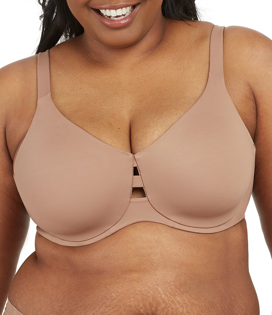 Summer Spanx Minimizer Bra With Steel Ring Solid Color, Unlined