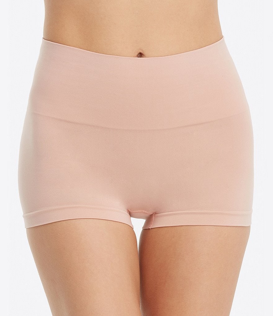 Womens Seamless Shaping Boyshorts Panties Tummy Control Underwear
