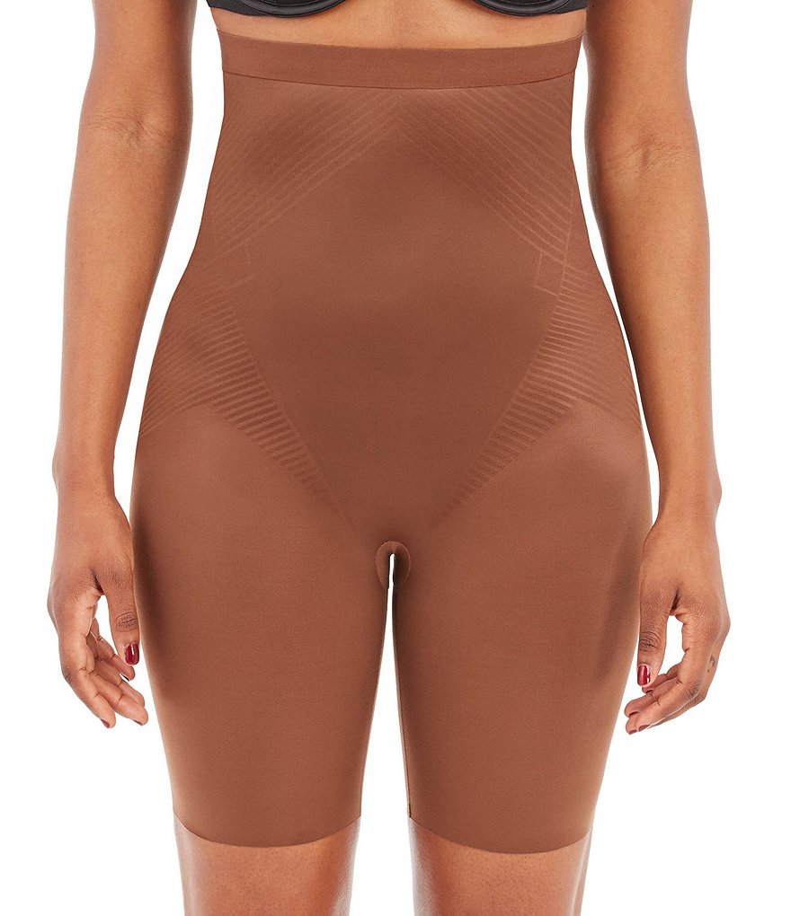 Spanx Thinstincts High Waisted Mid-Thigh Short #10006R - In the