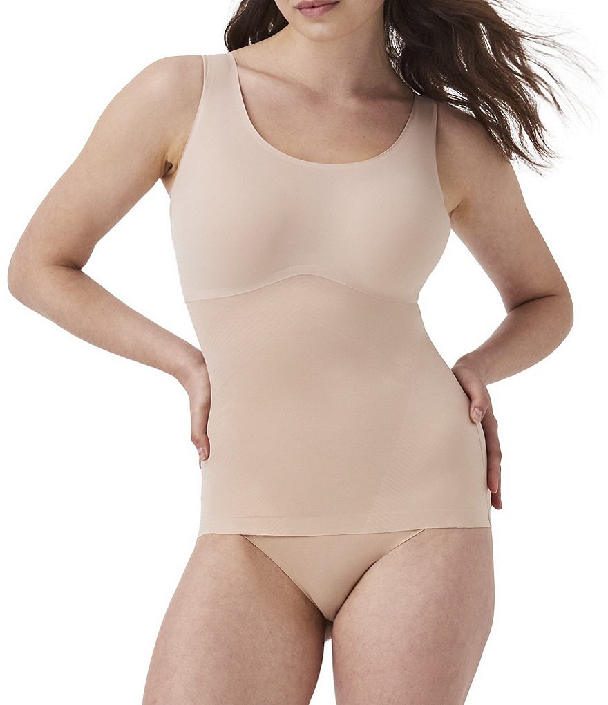 Spanx Women's Thinstincts Tank Shaping top, Beige (Soft Nude 0), M :  : Fashion
