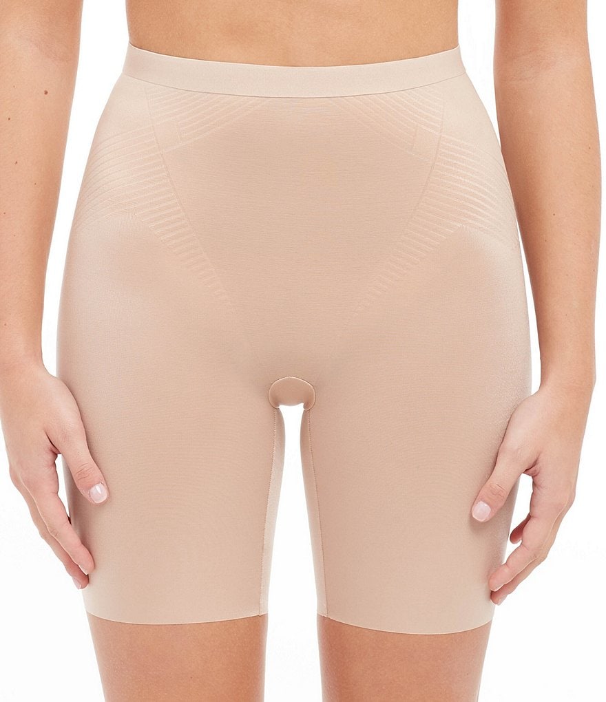 SPANX Haute Contour® Cotton Compression Shorts - Farfetch