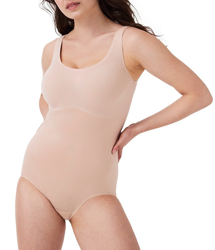 SPANX, Intimates & Sleepwear, Spanx 2x Nude Beige The Base Bodysuit Tank  Bodysuit Tank Top Shapewear