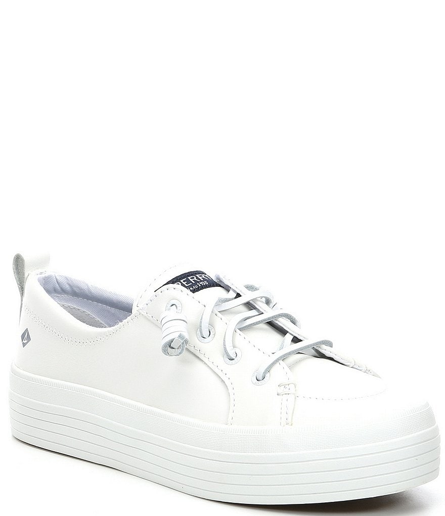 Sperry Crest Vibe Leather Platform Sneakers | Dillard's