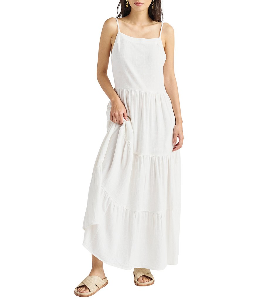 Splendid Myla Sleeveless Tiered Maxi Dress | Dillard's