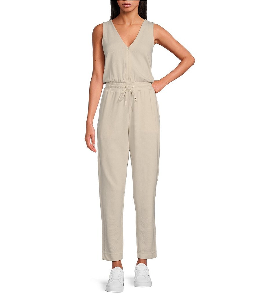 Namu Shop - Sayaka Davis Open Collar Jumpsuit - Black