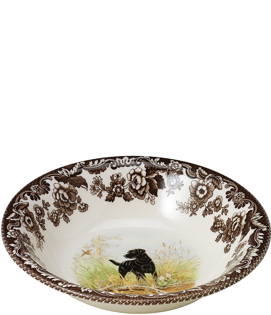 Spode Festive Fall Collection Woodland Hunting Dogs Ascot Cereal