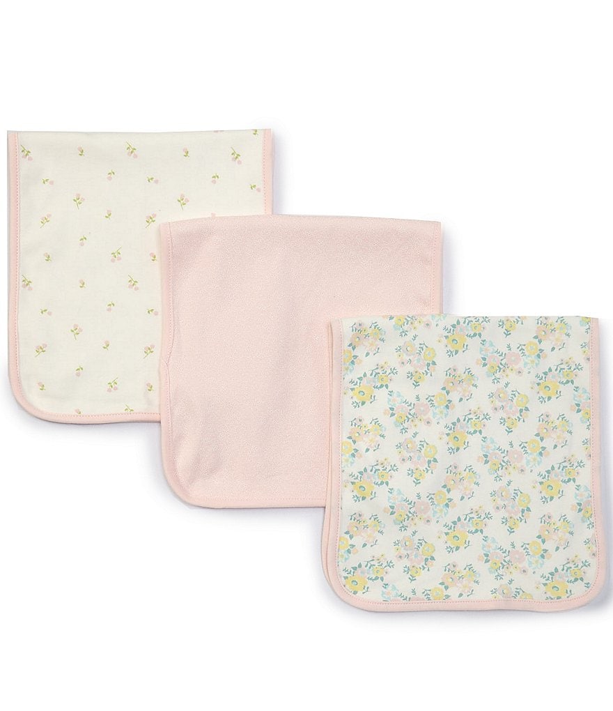 Starting Out Baby Girls Floral 3-Pack Burp Cloths | Dillard's