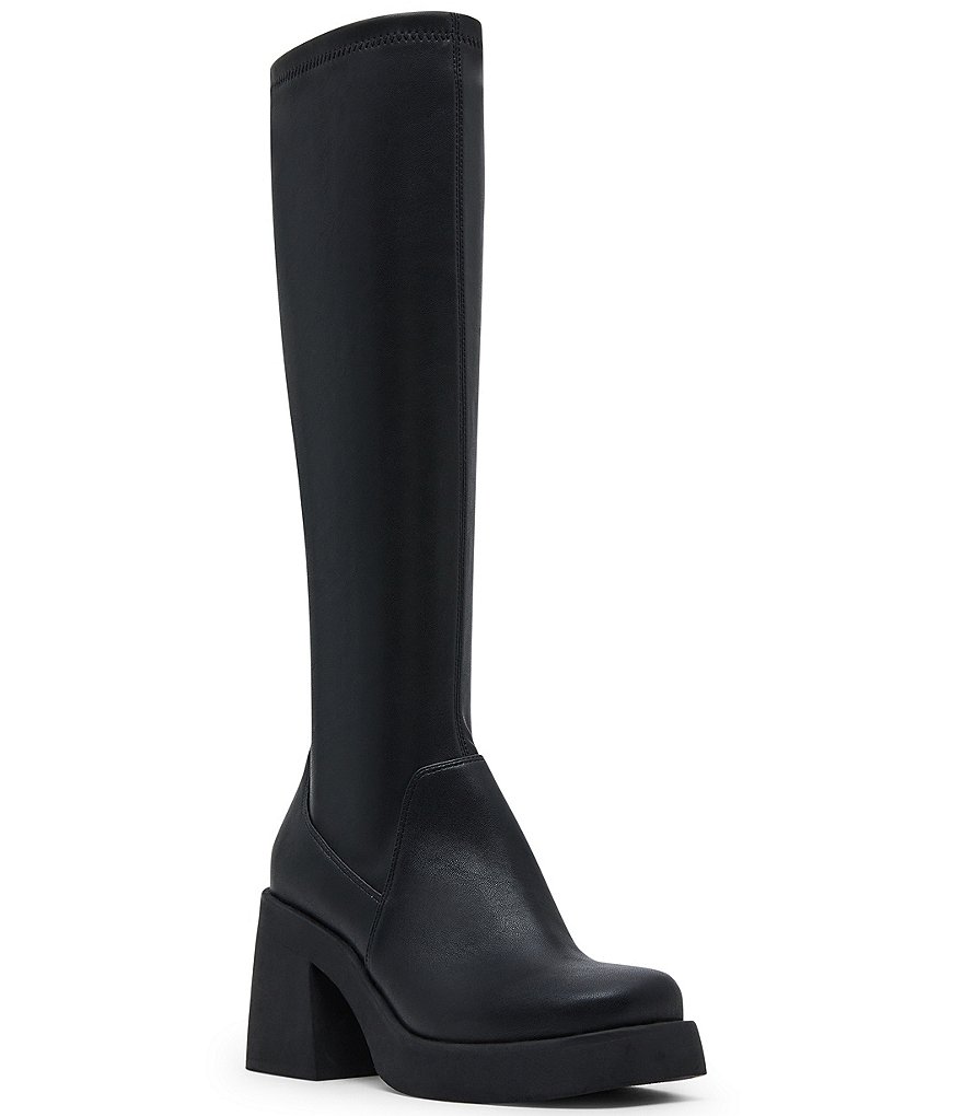Berkleigh Nappa Leather Platform Tall Boots