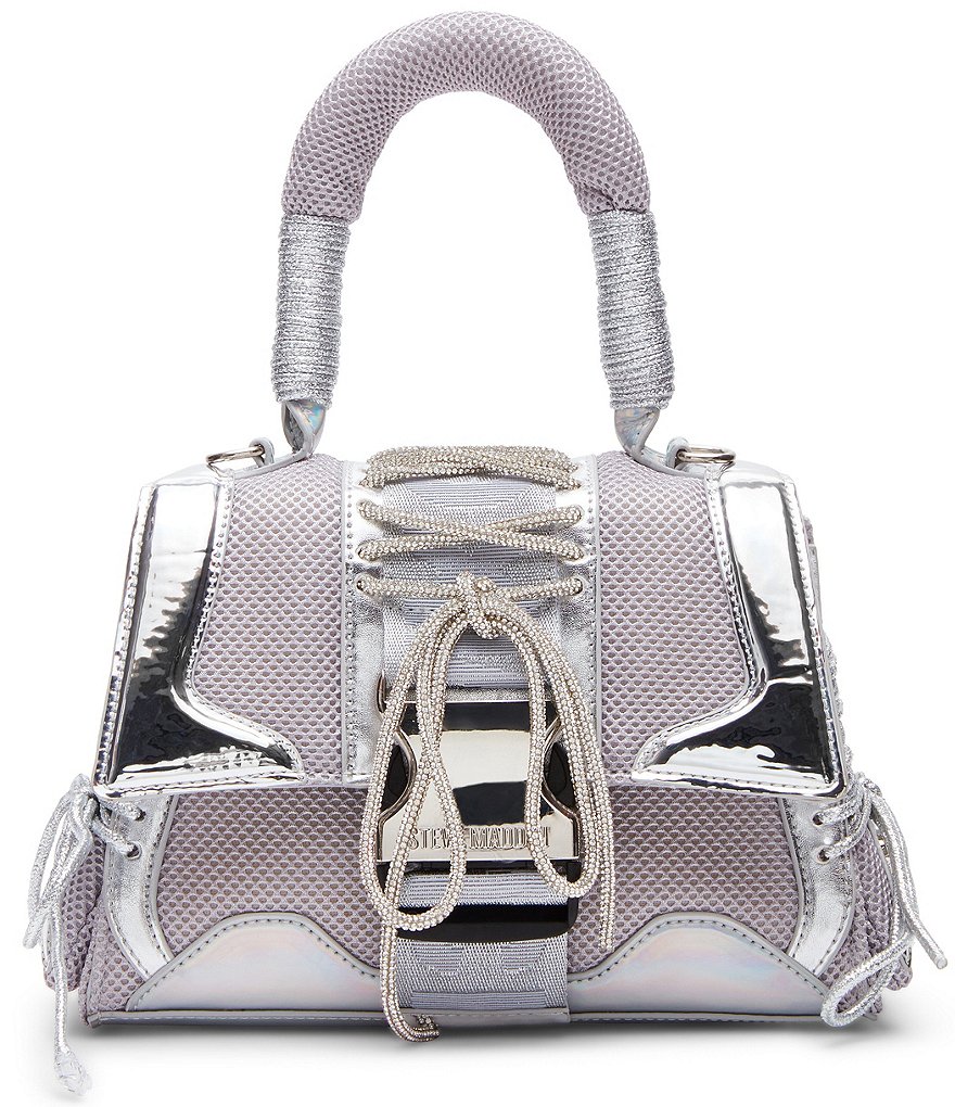 Steve madden silver online purse