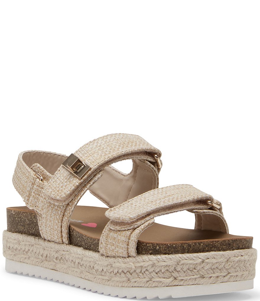 Steve Madden Girls' J-Bigmona Raffia Platform Sandals (Youth) | Dillard's