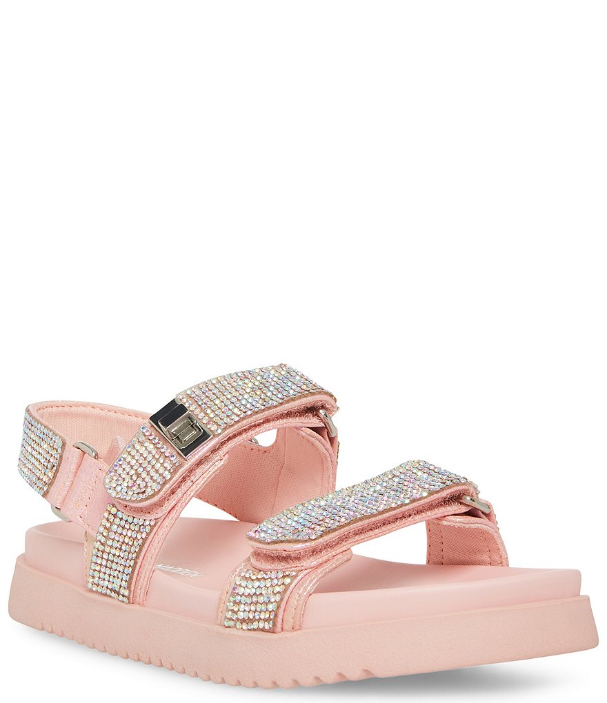 Steve Madden Girls J Mona R Rhinestone Sandals Youth Dillards