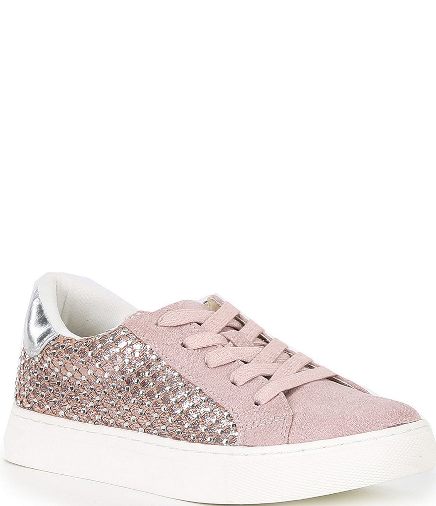 New Steve outlet Madden JMaxima Rhinestone Girls Sneakers 4 NWB