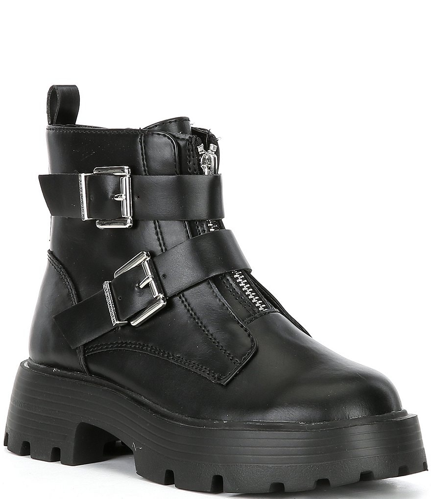 Steve madden garden platform best sale buckle boot