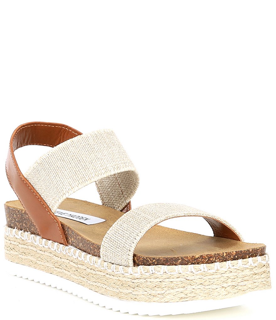 Steve Madden Jaklin Platform Espadrille Banded Sandals | Dillard's