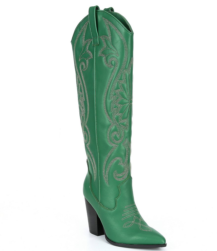 Steve Madden Lasso Leather Western Boots - 11M