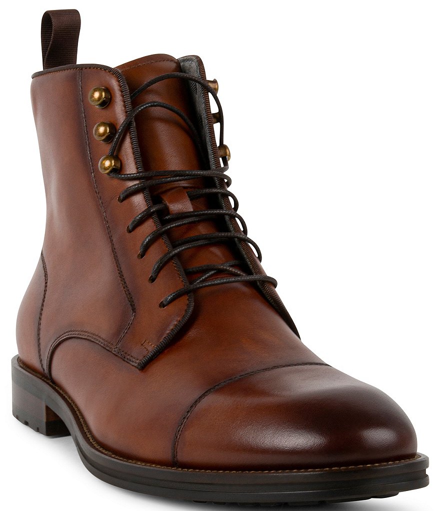 Steve madden elect cap toe leather boot online