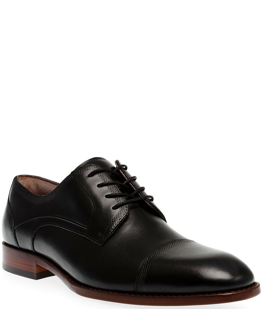 Steve Madden Mens Gerell Leather Cap Toe Dress Oxfords Dillards 3626