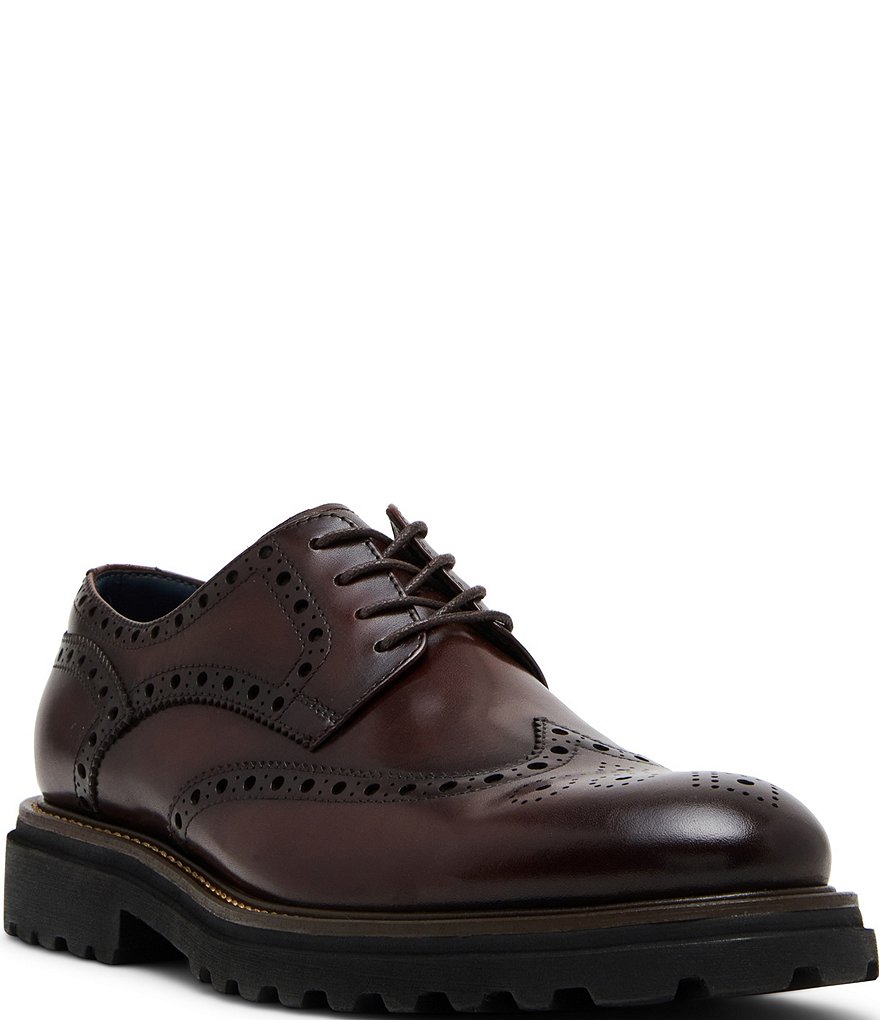 Steve Madden: Zapatos Casuales Oxford Con Tacón Bajo Ancho Hombre | El