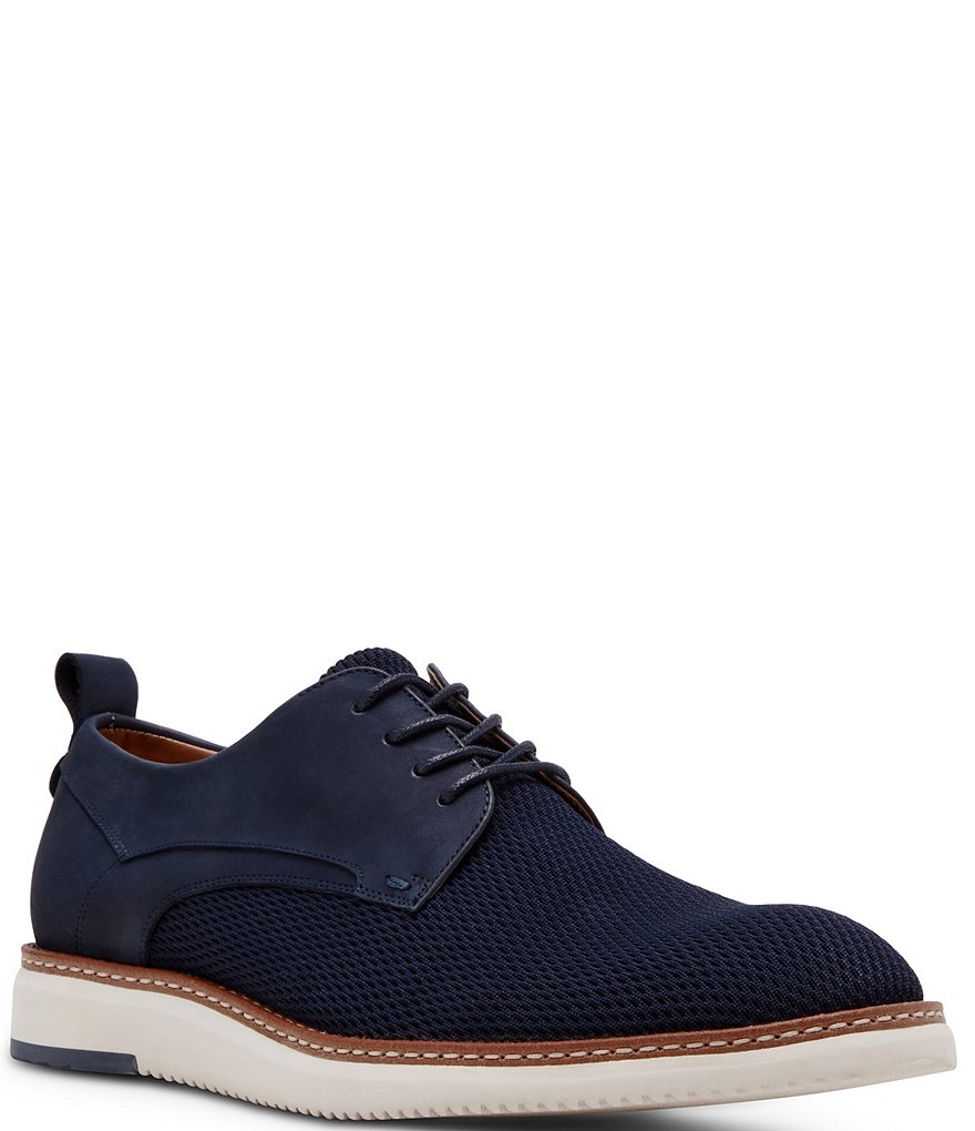 Steve Madden Men's Krafted Plain Toe Lace-Up Knit Oxfords | Dillard's