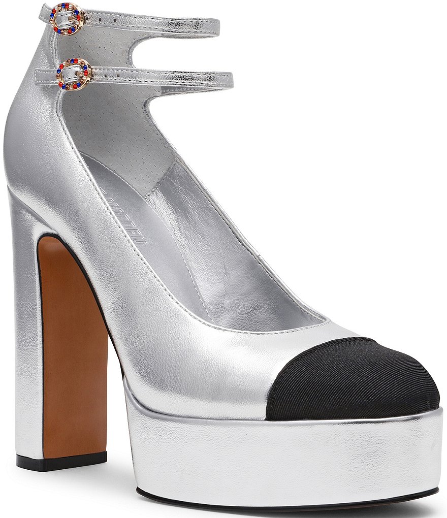 Steve Madden Peyton Leather Mary Jane Platform Pumps | Dillard's