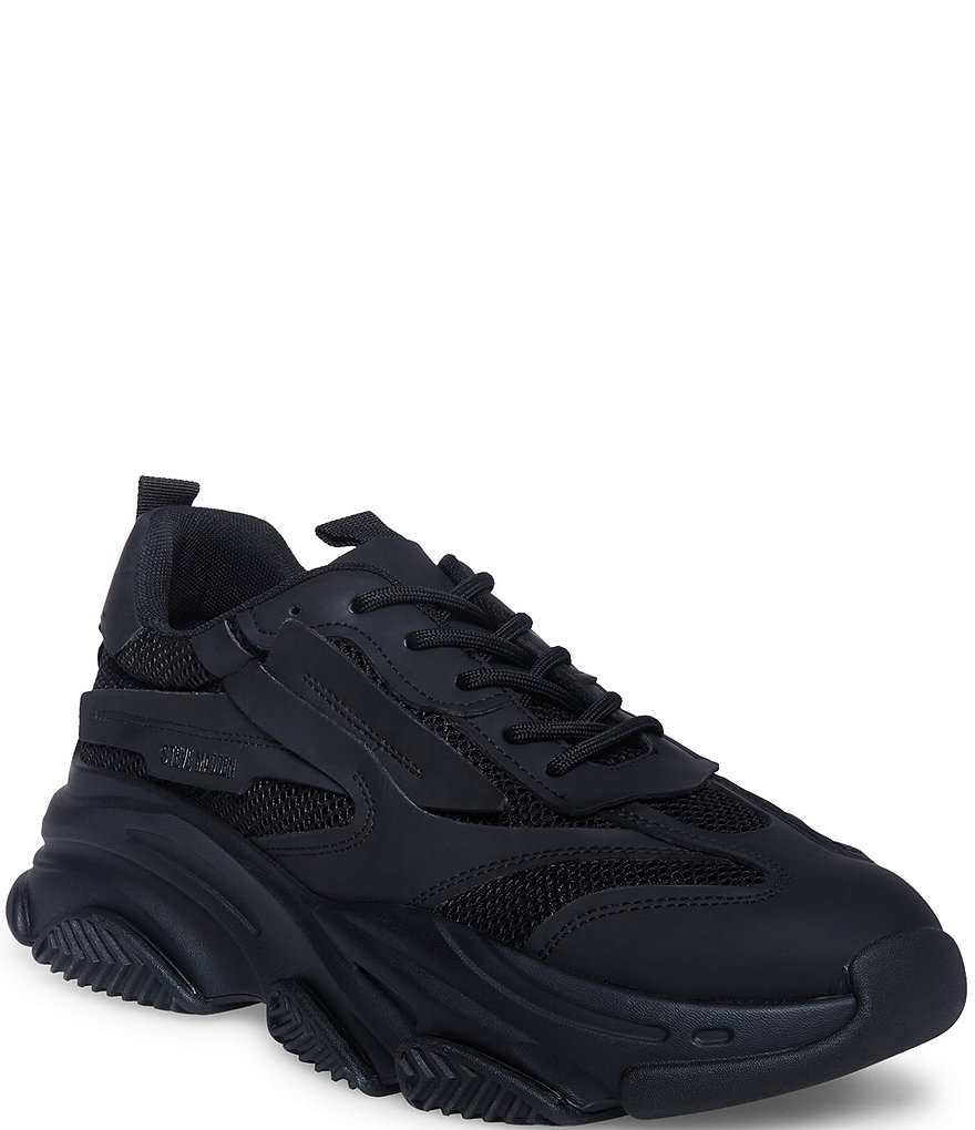 Steve Madden Possession Sneakers Black, Women's, Size: 8.5