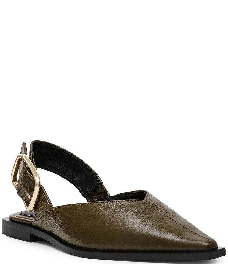 Steve Madden Shay Leather Slingback Flats | Dillard's